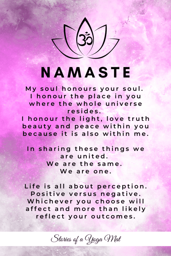 Definition of Namaste