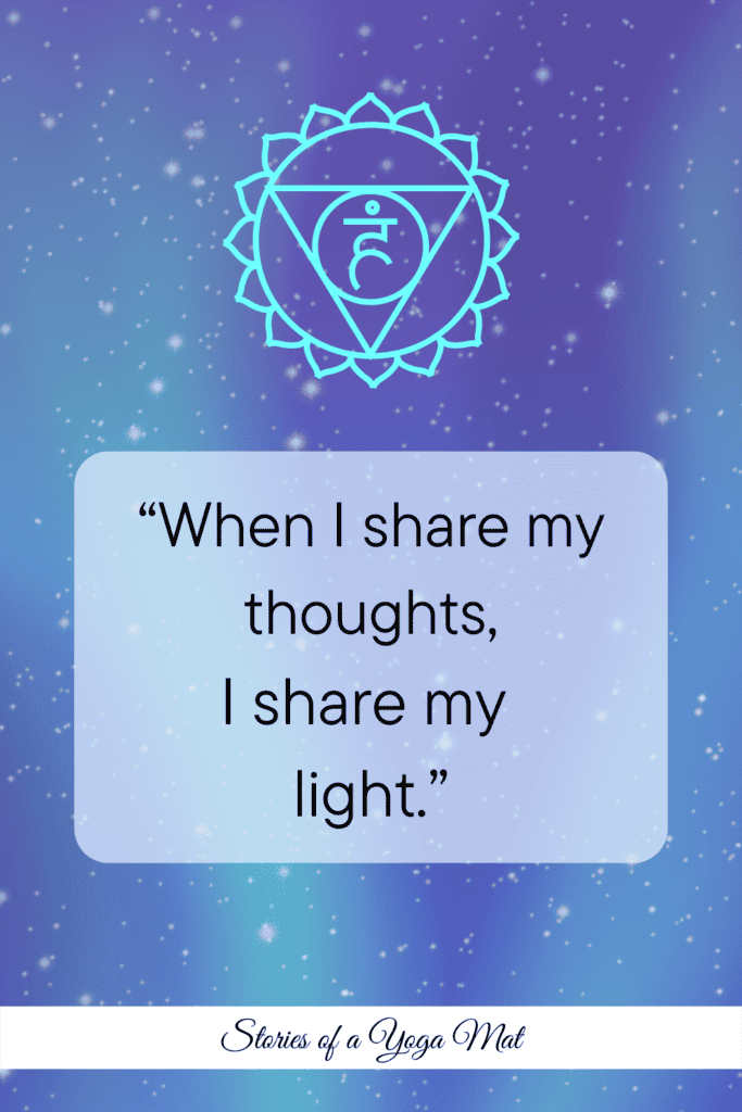 Quotes for the throat chakra